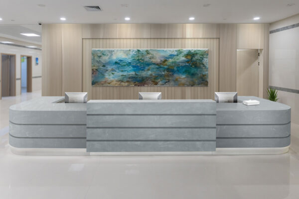 Corian Artista Mist biuro apdaila
