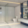 Corian Terrazzo Laguna vonios apdaila