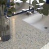 Corian Terrazzo Laguna vonios stalvirsis