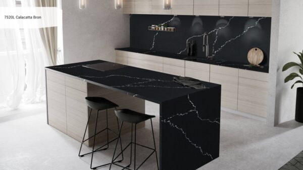 Avant 7520L Calacatta Bron virtuves stalvirsis