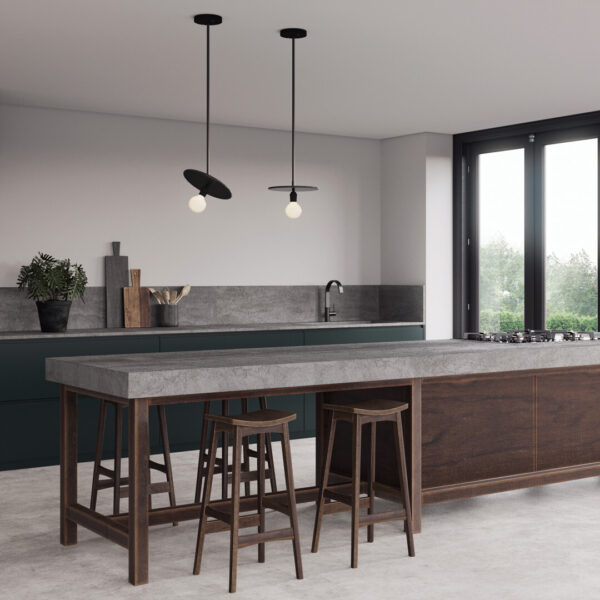 Caesarstone 411 Concrita virtuves stalvirsis