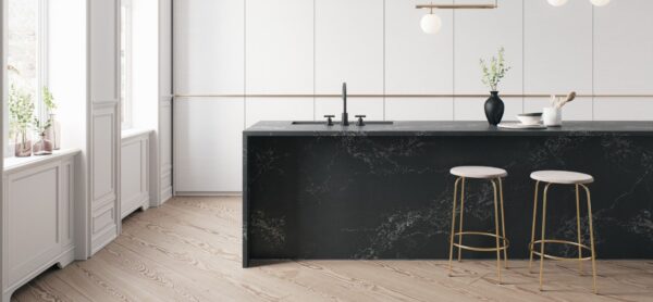Caesarstone 5101 Empira Black virtuves stalvirsis