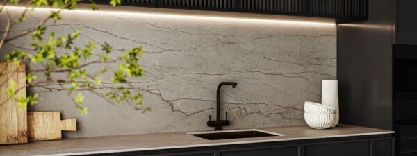 Caesarstone 513 Striata virtuves stalvirsis