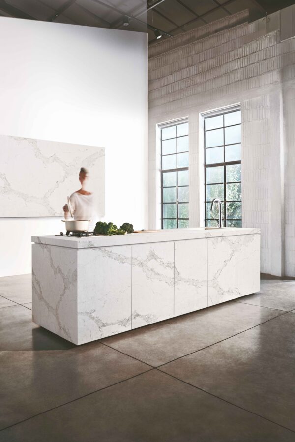 Caesarstone 5131 Calacatta Nuvo virtuves stalvirsis