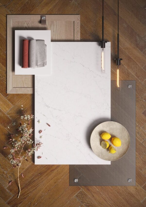 Caesarstone 5140 Dreamy Carrara stalvirsis