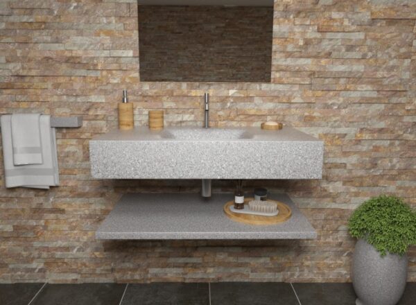 Corian Platinum vonios stalvirsis