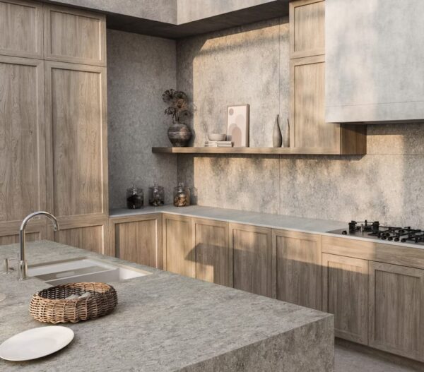 Dekton Grigio virtuves stalvirsis