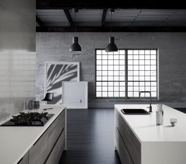 Dekton Moone virtuves stalvirsis
