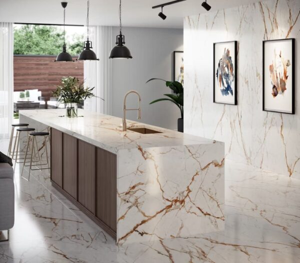Dekton Reverie virtuves stalvirsis