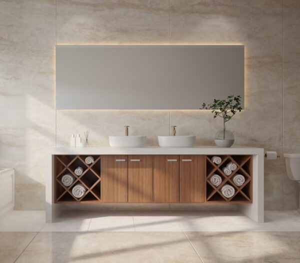 Dekton Zenith vonios stalvirsis