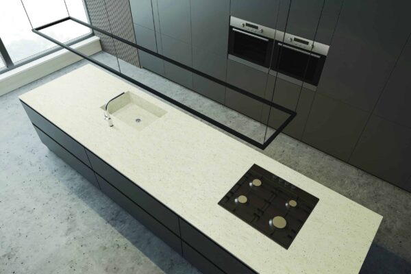 Hanex CC-004 Cascade Beige virtuves stalvirsis
