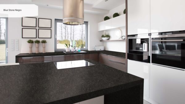 Keralini Blue Stone Negro virtuves stalvirsis