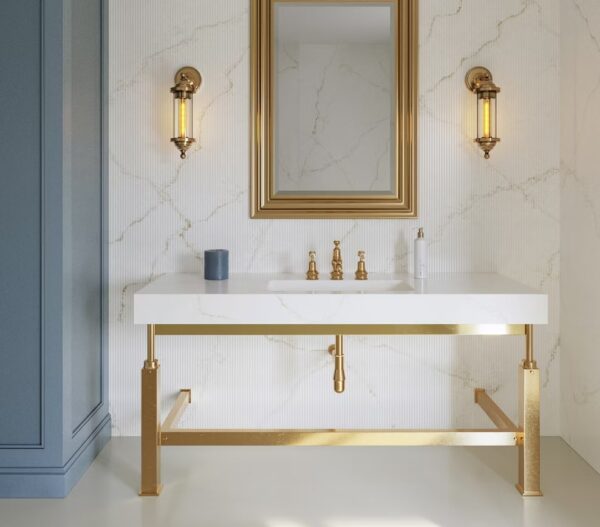 Silestone Blanc Élysée vonios stalvirsis