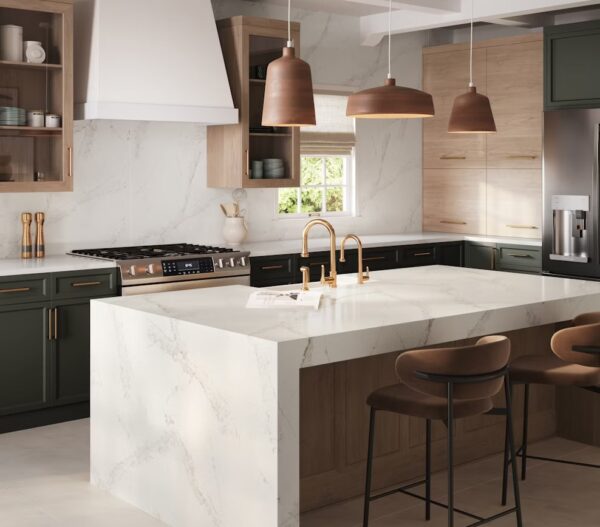 Silestone Bronze Rivers virtuves stalvirsis
