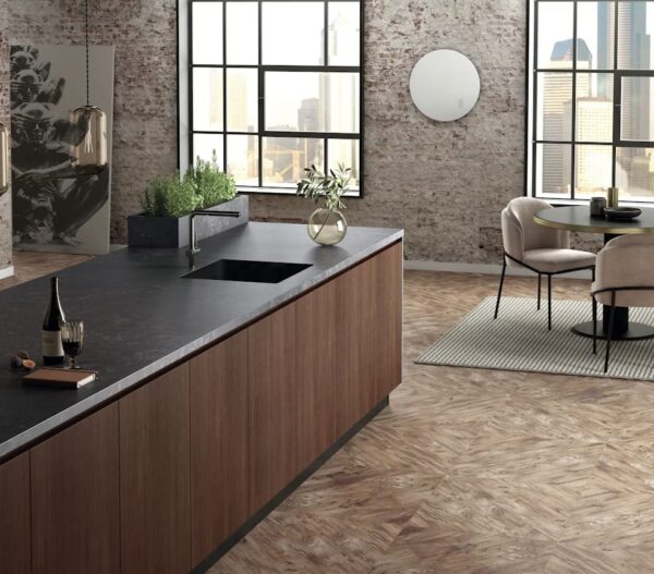 Silestone Corktown virtuves stalvirsis