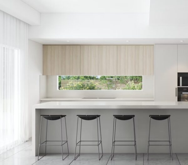 Silestone Et Calacatta Gold virtuves stalvirsis