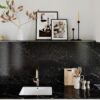 Silestone Romantic Ash virtuves stalvirsis