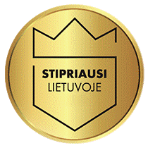 Stipriausi Lietuvoje logo