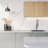 Technistone Calacatta Pastino virtuves apdaila