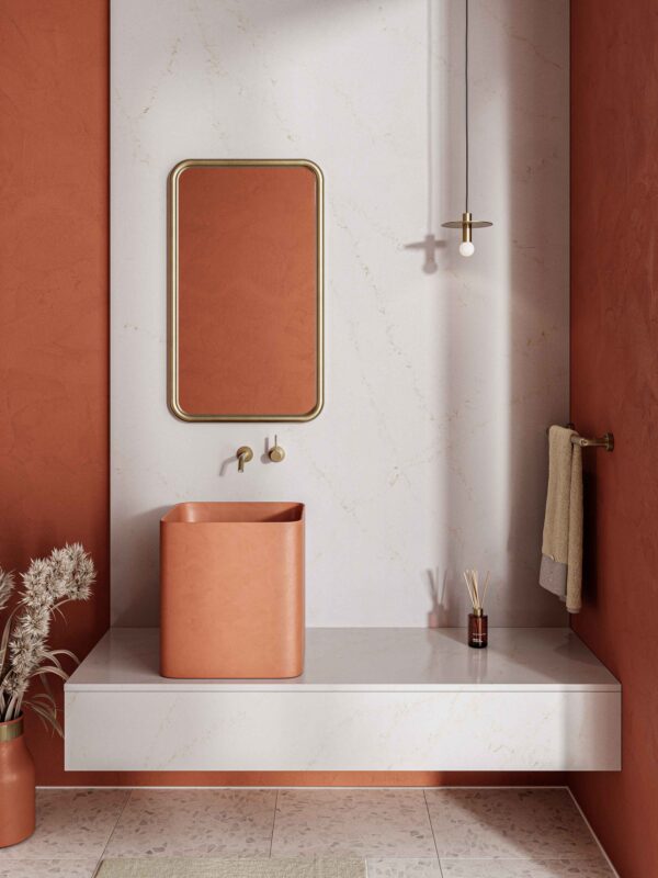 Technistone Elysian Gold vonios stalvirsis